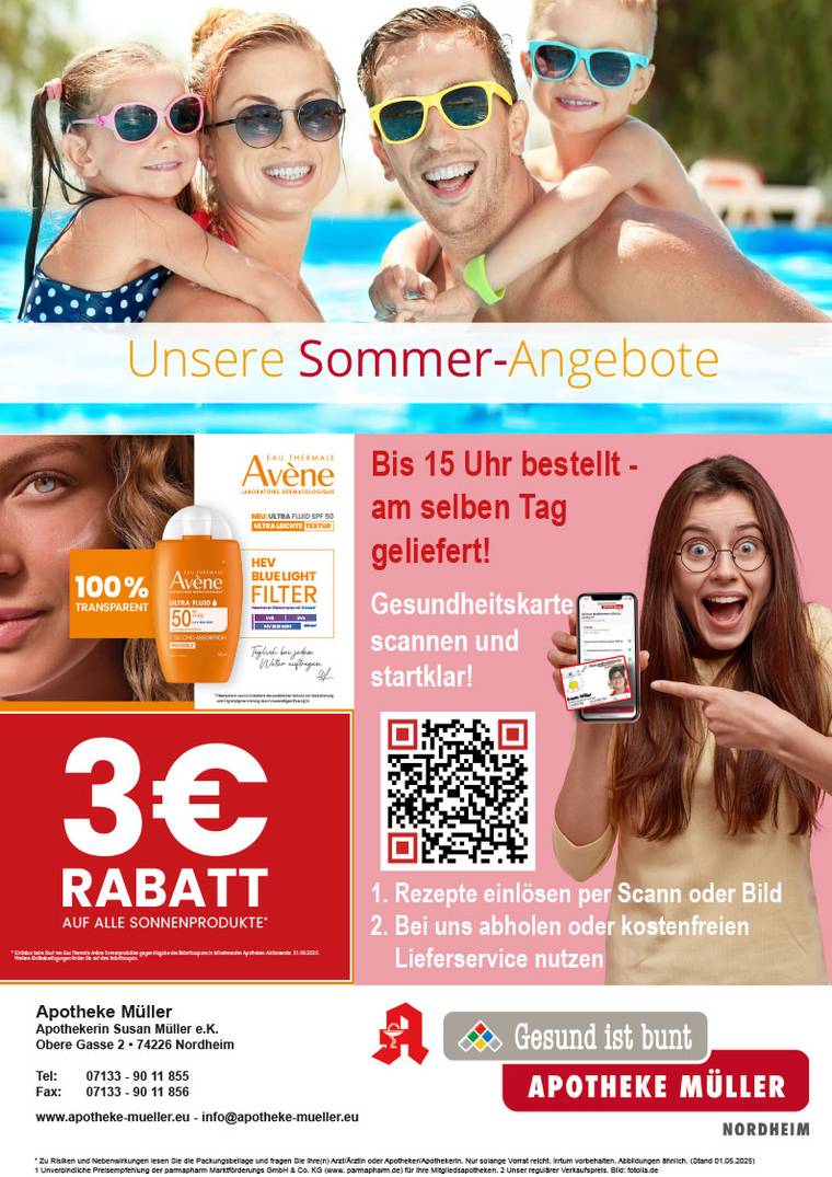 Angebote Juni und Juli