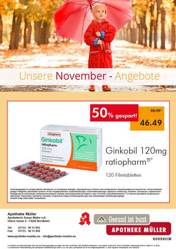 Couponflyer November