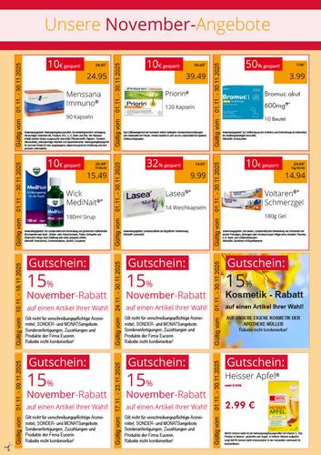 Couponflyer November